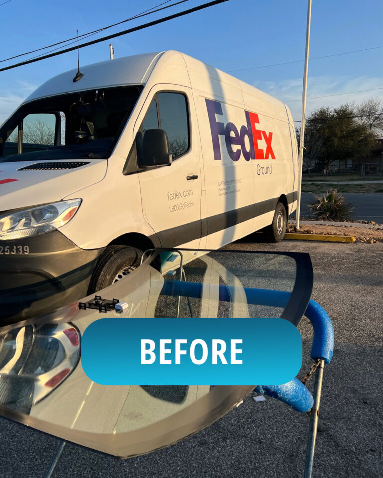 Windshield replacement van San Antonio Texas